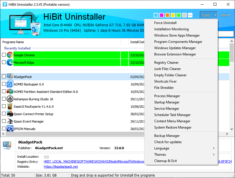 Hibit Uninstaller Crack With Registration Key