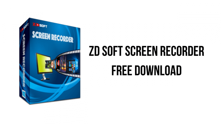 ZD Soft Screen Recorder Full Crack + License Key Lifetime